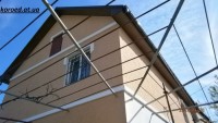 фасад дома фото частных домов штукатурка короед цена