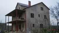 фасад дома фото частных домов штукатурка короед цена