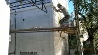 отделка фасада короедом фото
