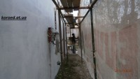 фасад дома фото частных домов штукатурка короед цена