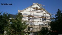 отделка фасада пенопластом