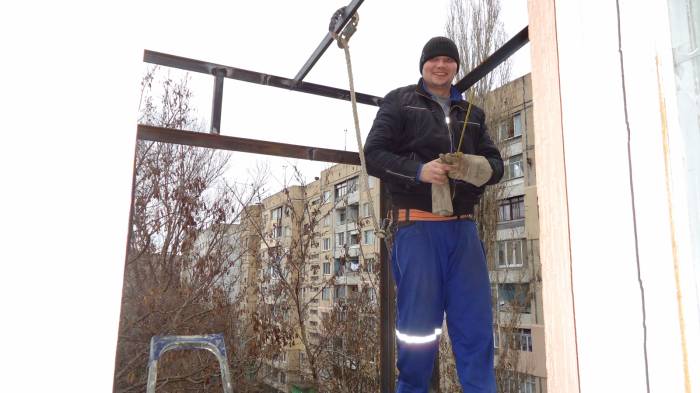 Расширение балкона Одесса