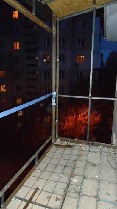 Расширение балкона Одесса